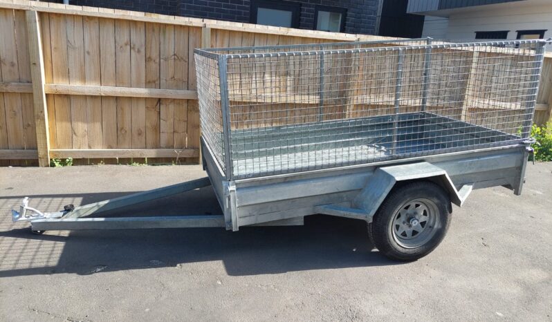 8×4 Monoway Caged Trailer full